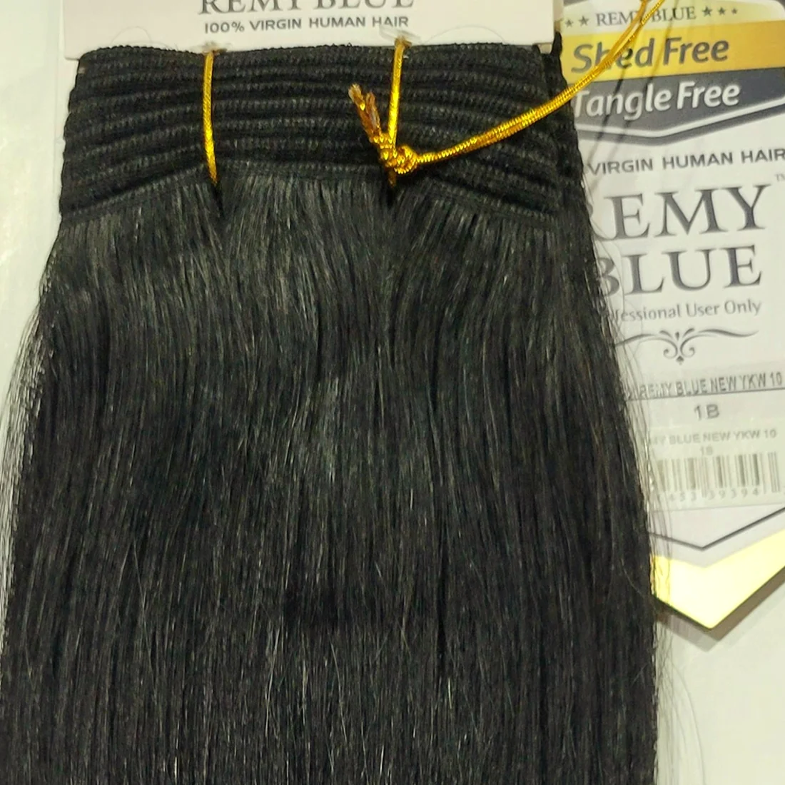 Remy Blue Human Hair New Yaky 20"