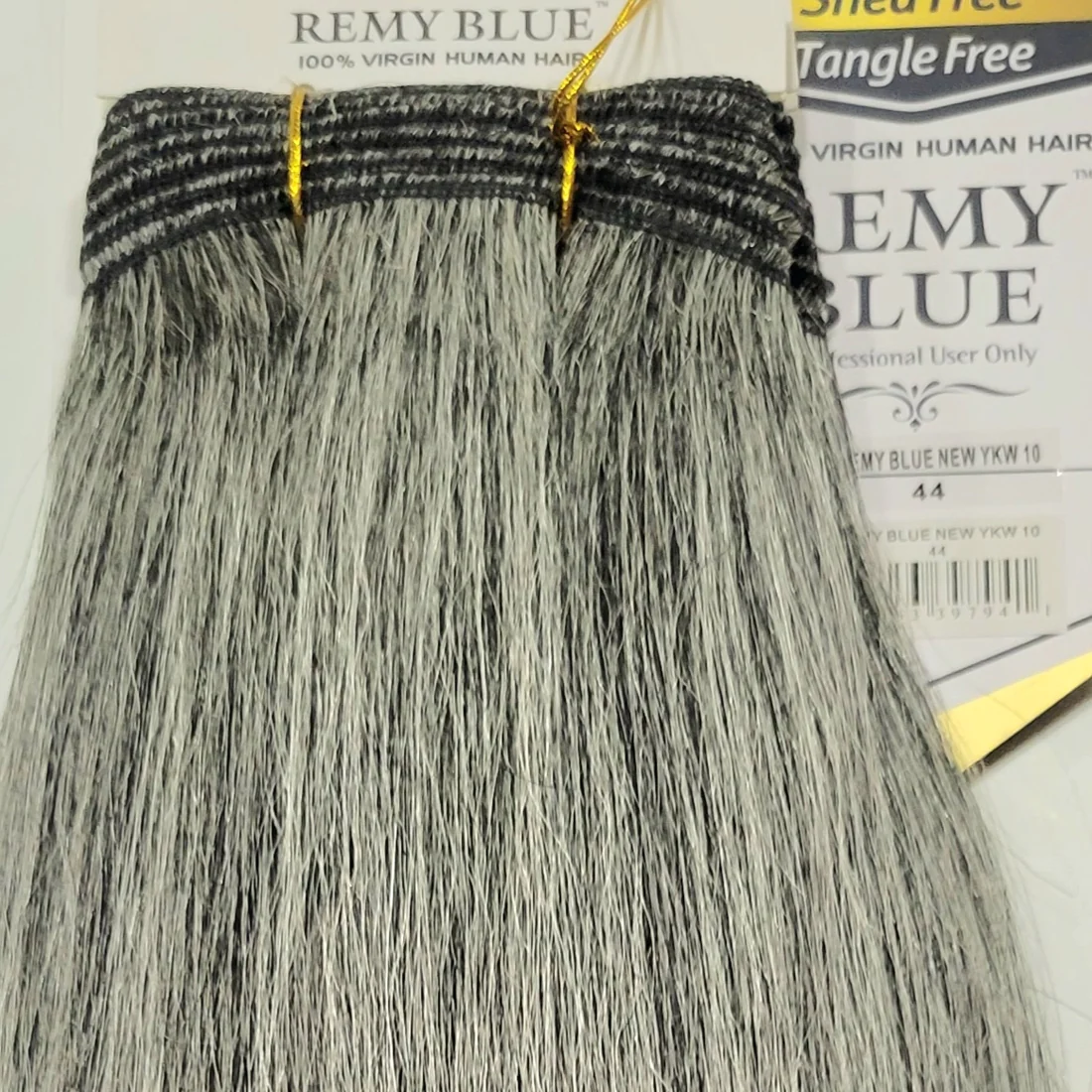 Remy Blue Human Hair New Yaky 12"