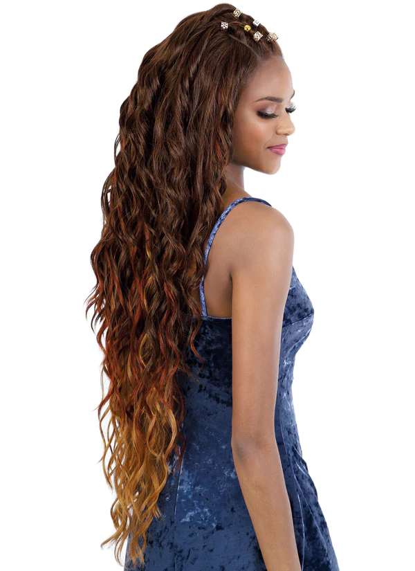 MoTown Tress HD 360 13" x 4.5" Frontal Lace Synthetic Wig L360S. Yula