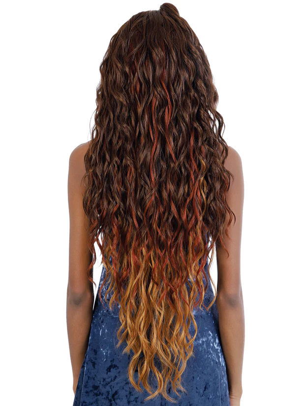 MoTown Tress HD 360 13" x 4.5" Frontal Lace Synthetic Wig L360S. Yula
