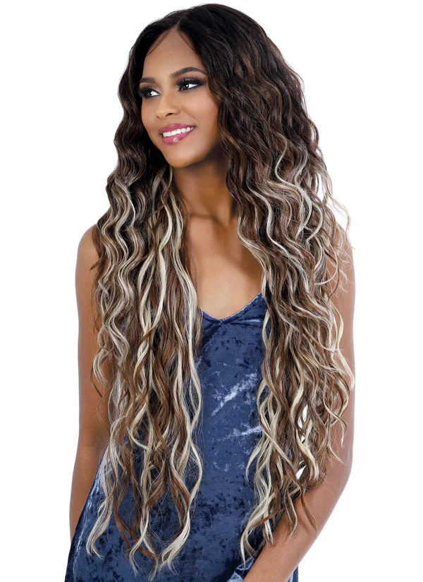 MoTown Tress HD 360 13" x 4.5" Frontal Lace Synthetic Wig L360S. Yula