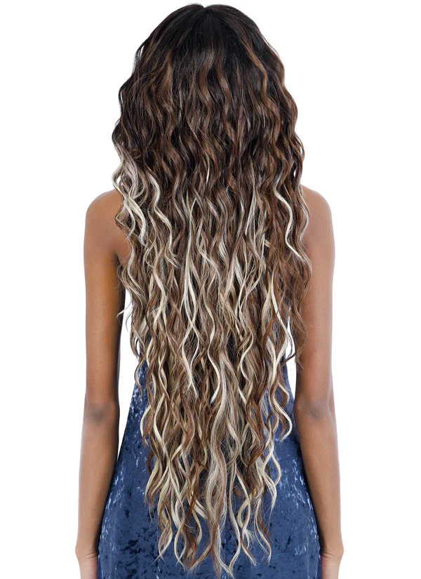 MoTown Tress HD 360 13" x 4.5" Frontal Lace Synthetic Wig L360S. Yula