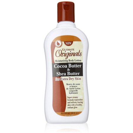 Africa's Best Original Cocoa Butter & Shea Butter Moisturizing Body Lotion 12 oz