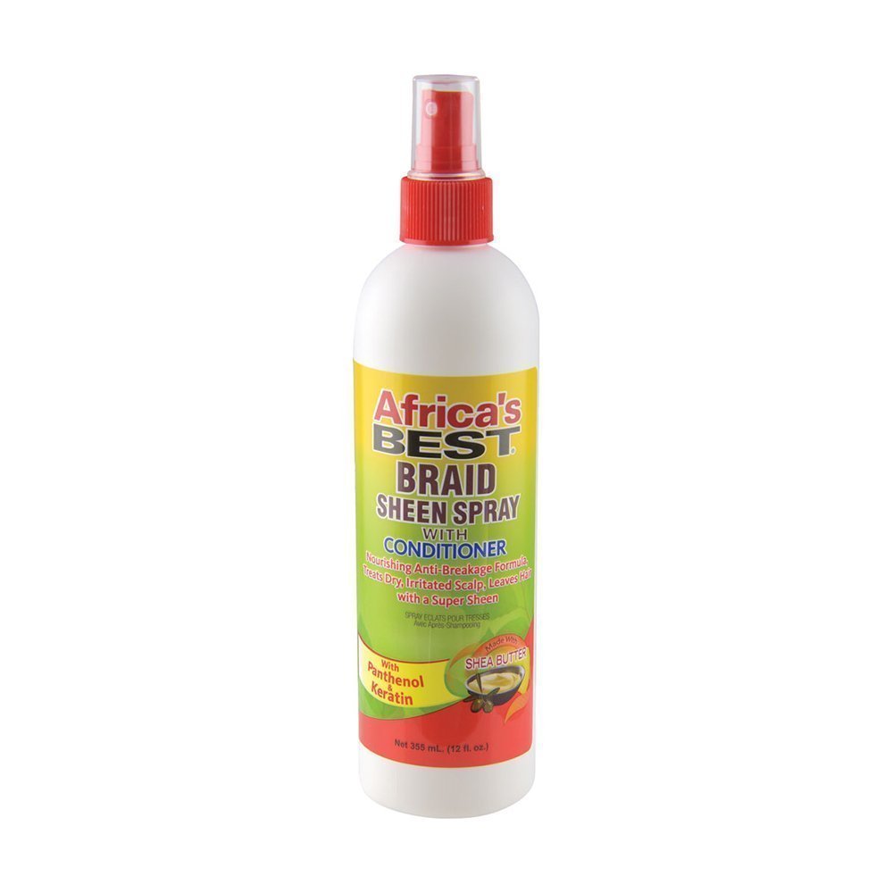 Africa's Best Braid Sheen Spray 12 oz