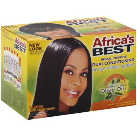Africa's Best No Lye Relaxer System Super Kit