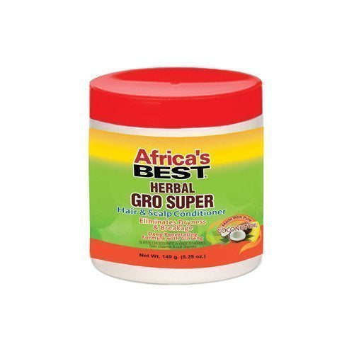 Africa's Best Herbal Gro Super Hair & Scalp Conditioner 5.25 oz
