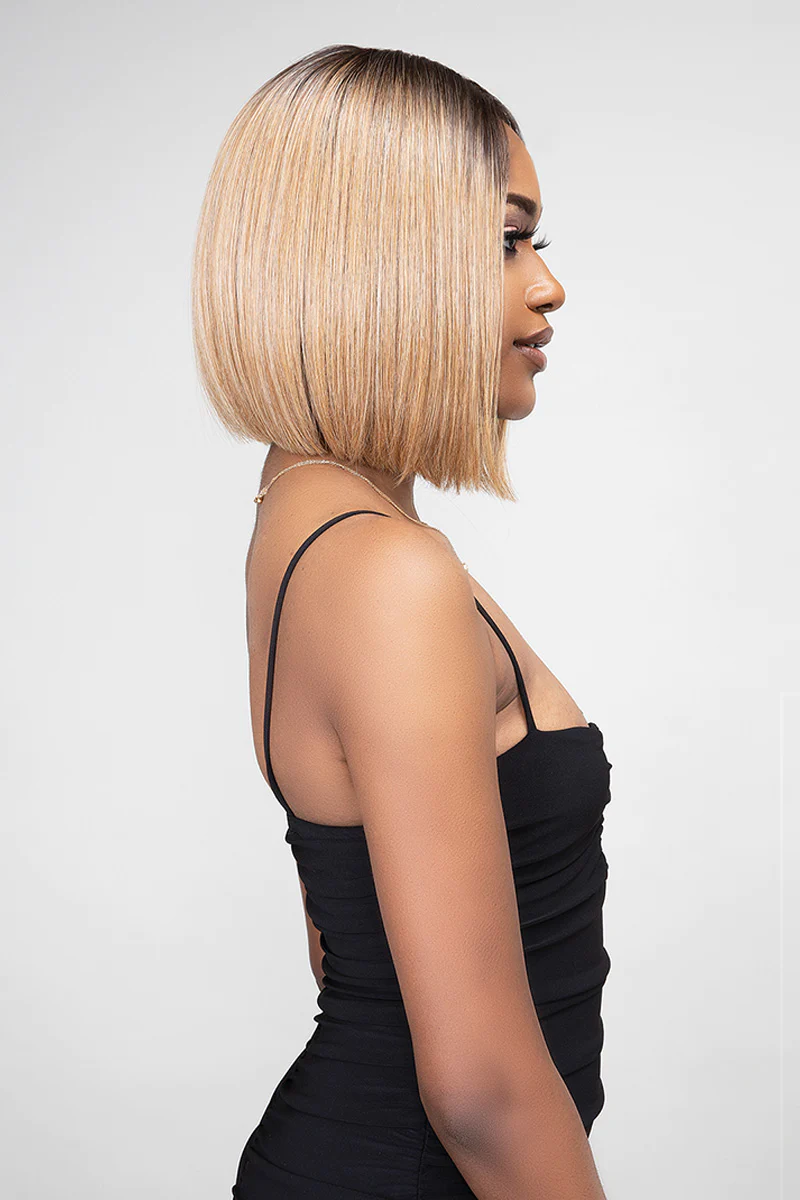 Edge HD Transparent Swiss Natural Hairline Part Lace Front Wig Bee