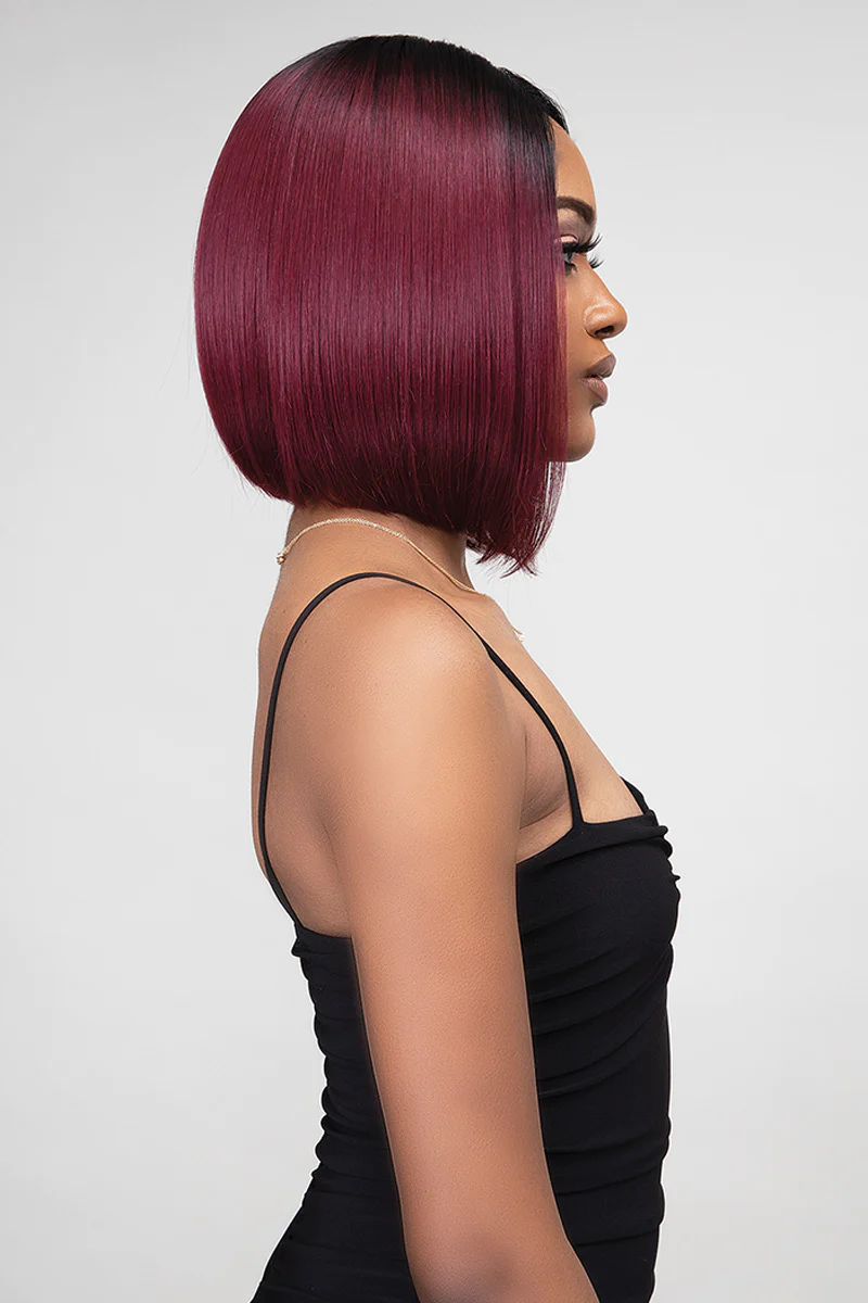 Edge HD Transparent Swiss Natural Hairline Part Lace Front Wig Bee