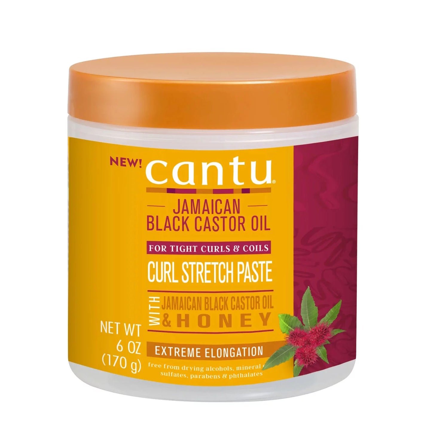 Cantu Jamaican Black Castor Oil Curl Stretch Paste 6 oz