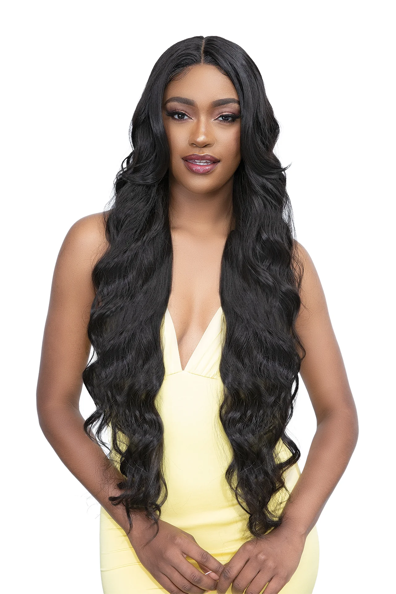 Femi Collection Extended Part Lace Front Synthetic Wig Cela