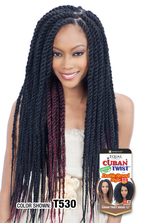 Equal Cuban Twist Synthetic Braid 16"