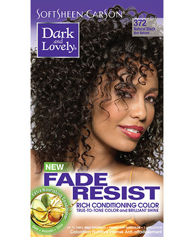 Dark and Lovely Fade Resist Rich Conditioning Color Hair Color Kit