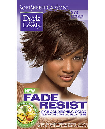 Dark and Lovely Fade Resist Rich Conditioning Color Hair Color Kit
