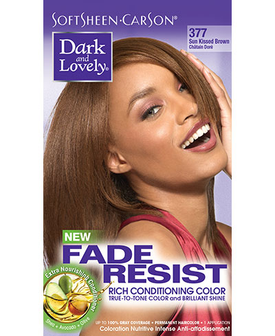 Dark and Lovely Fade Resist Rich Conditioning Color Hair Color Kit