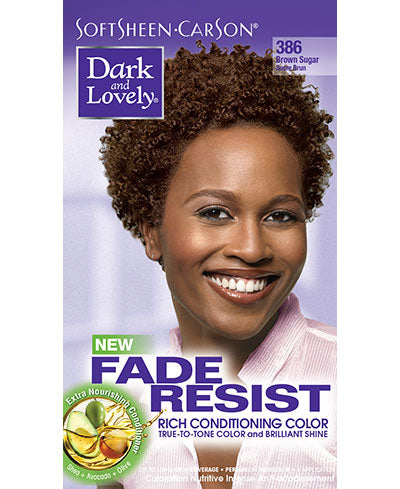 Dark and Lovely Fade Resist Rich Conditioning Color Hair Color Kit