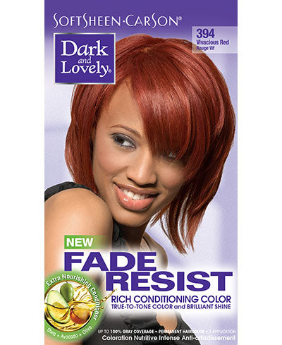 Dark and Lovely Fade Resist Rich Conditioning Color Hair Color Kit