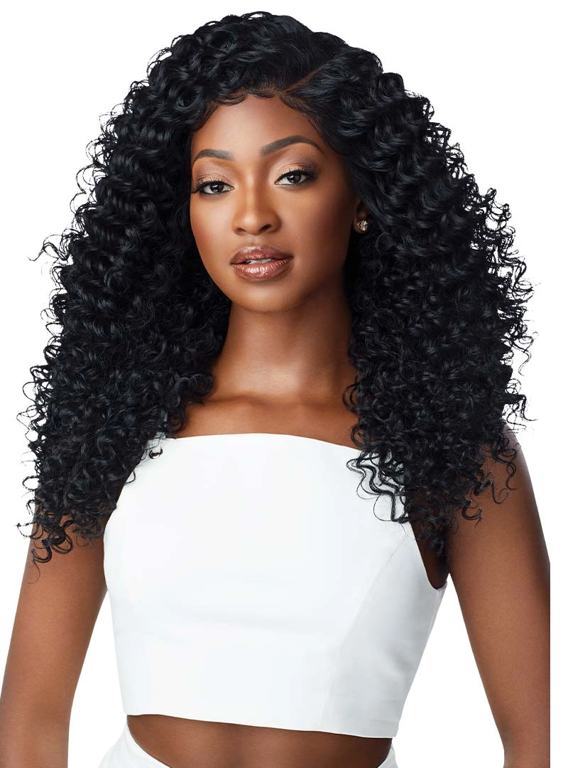 Outre Perfect Hairline 13x6 HD Transparent Lace Front Synthetic Wig Dominica