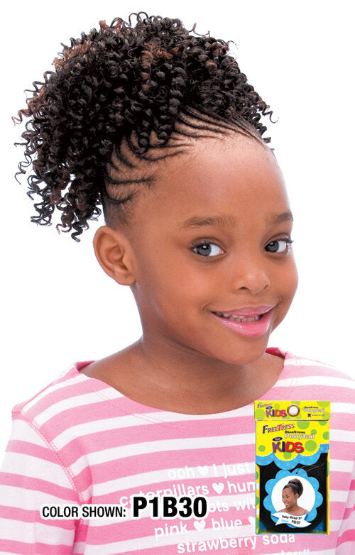 Freetress Drawstring Ponytail for Kids KD- Cork Screw