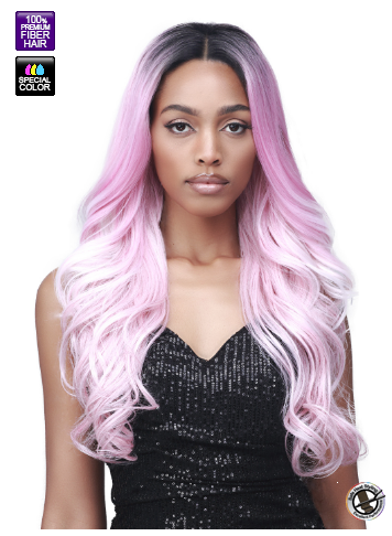 Bobbi Boss UpDo Revolution 13"x2" Hand Tied Deep Synthetic 360 Lace Front Wig Emilia