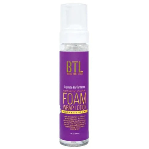 BTL Moisturizing Sculpting Foam Wrap Lotion Supreme Performance 8 oz