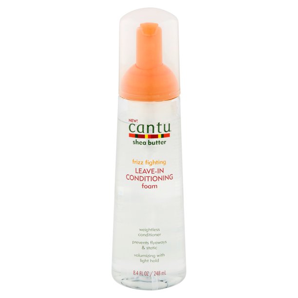Cantu Frizz Fighting Leave-In Conditioning Foam 8.4 oz