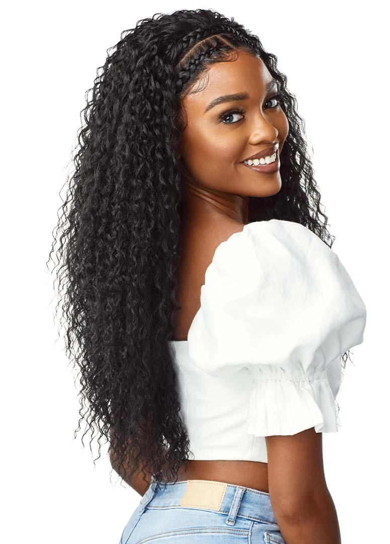 Outre Lace Frontal 13" x 2" Ear to Ear HD Lace Wig Halo Stitch Braid 26"