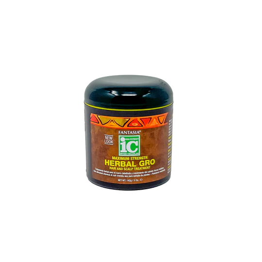 Fantasia IC Pure Tea Herbal Gro Maximum Strength Hair and Scalp Treatment 5 oz