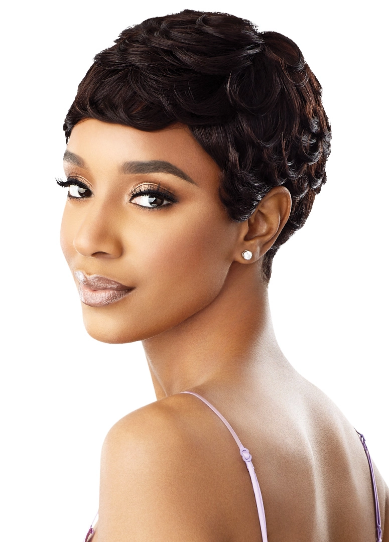 Outre My Tress Purple Label 100% Unprocessed Human Hair Full Wig Bonnie