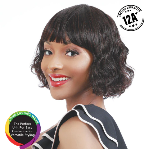 Diana 100% Unprocessed Virgin Indi Remi Human Hair Wig 12A+ HD HD120