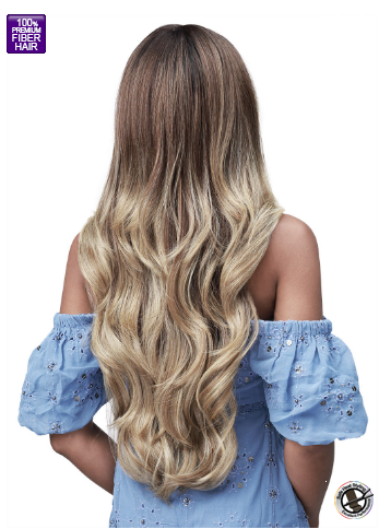 Bobbi Boss Free-Position 5" Deep Part Lace Front Synthetic Wig MLF343 Kasmira