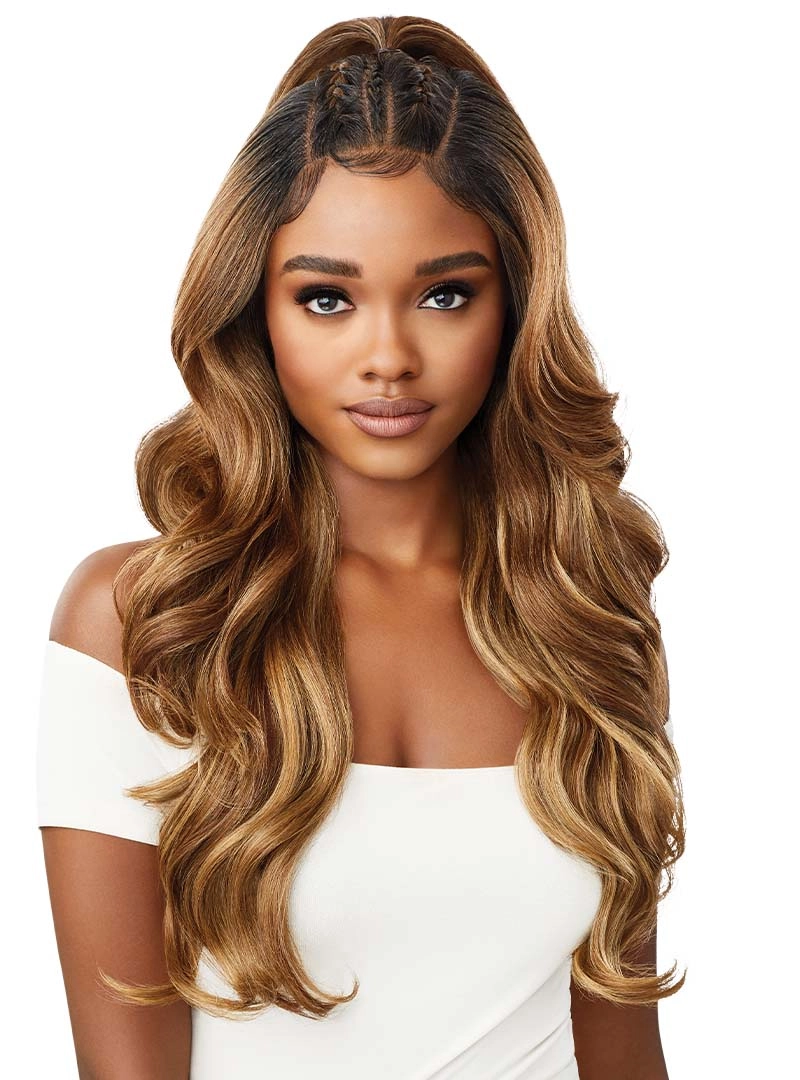 Outre Perfect Hairline 13x6 HD Transparent Lace Front Synthetic Wig Laurel