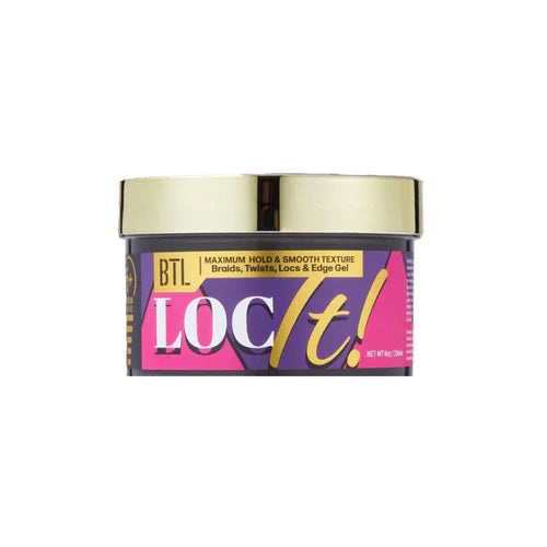 BTL Loc It Braids, Twist, Loc and Edge Gel 8 oz