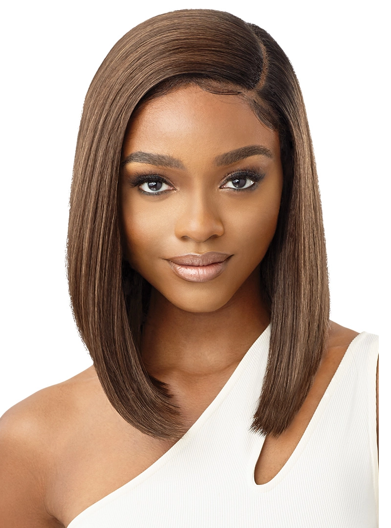 Outre SleekLay HD Transparent Lace Front Center Part Synthetic Wig Nella
