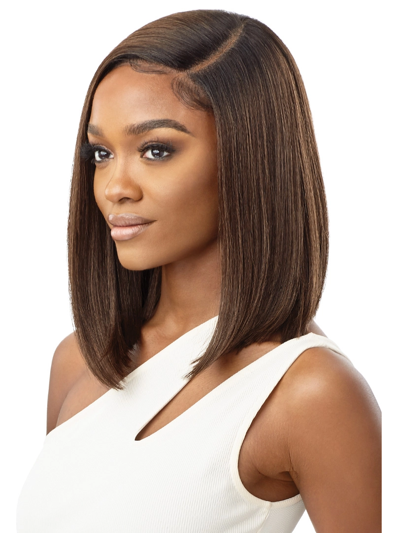 Outre SleekLay HD Transparent Lace Front Center Part Synthetic Wig Nella