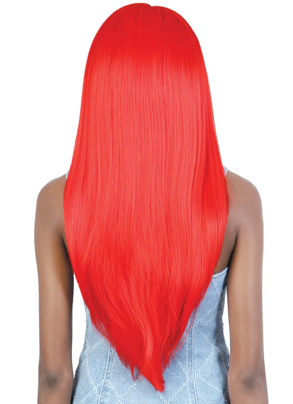 Motown Tress Invisible Deep Part Synthetic Lace Wig Neon