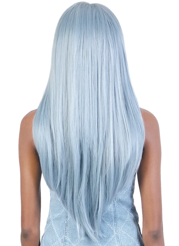 Motown Tress Invisible Deep Part Synthetic Lace Wig Neon