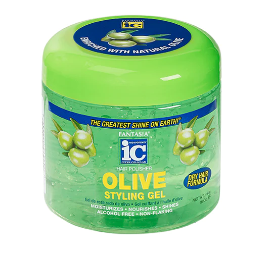 Fantasia IC Hair Polisher Olive Styling Gel 20 oz