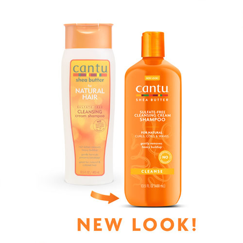 Cantu Shea Butter Sulfate-Free Cleansing Cream Shampoo 13.5 fl oz
