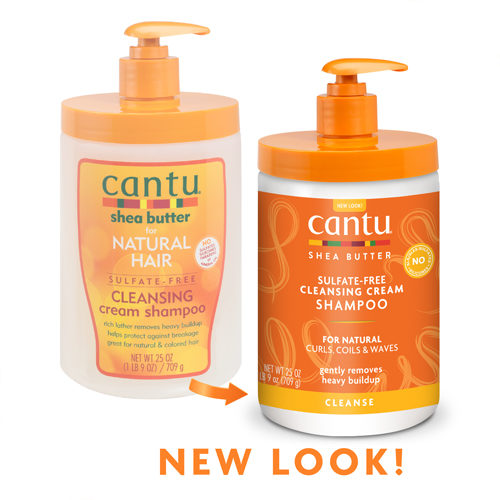 Cantu Shea Butter Sulfate-Free Cleansing Cream Shampoo 25 fl oz