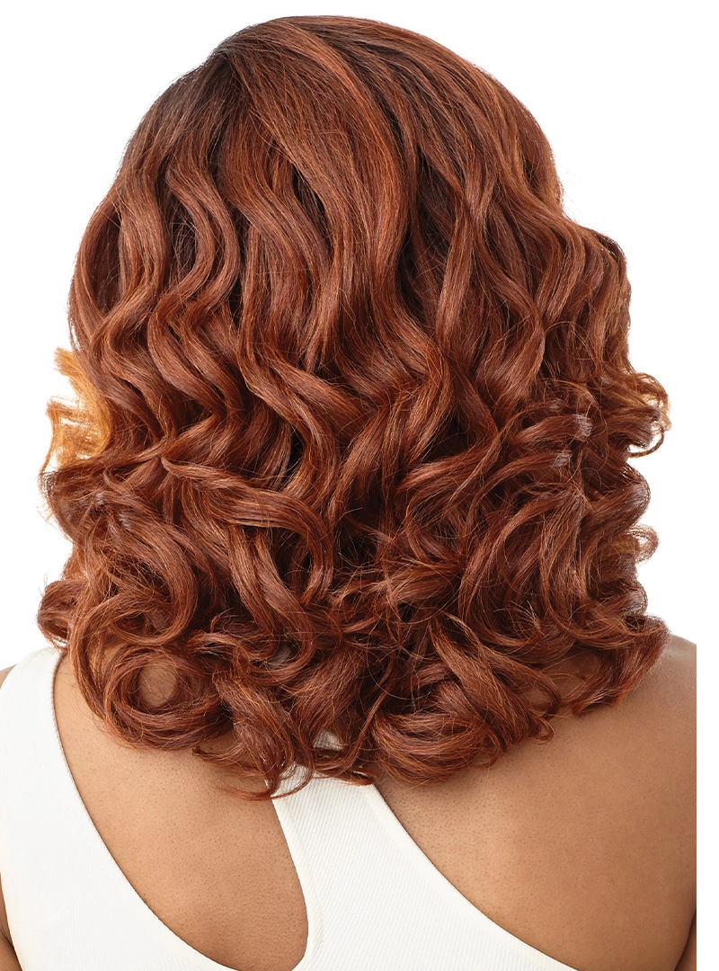 Outre SleekLay HD Transparent Lace Deep C Part Synthetic Wig Shadora