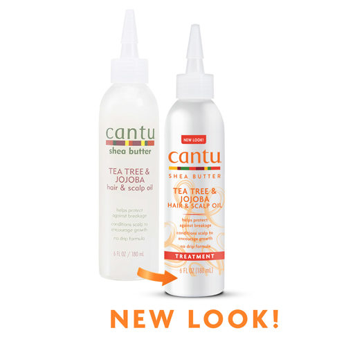 Cantu Shea Butter Tea Tree & Jojoba Hair & Scalp Oil 6 fl oz