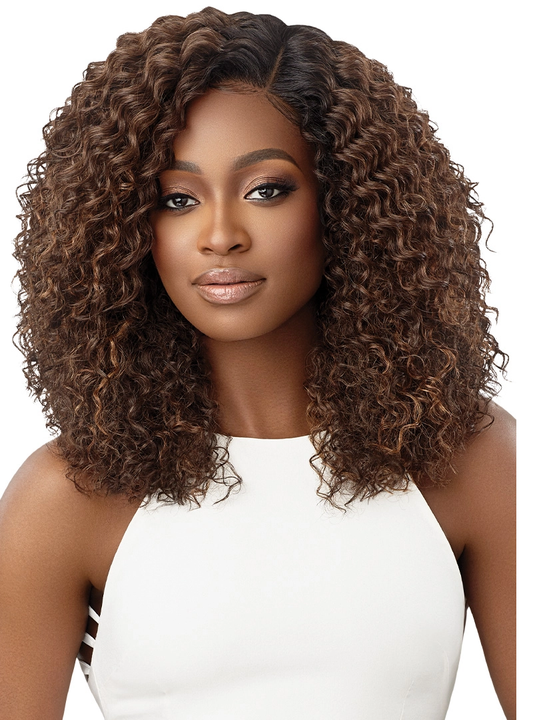 Outre SleekLay HD Transparent Lace Part Synthetic Wig Zaylee 16"