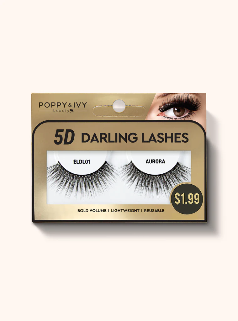 Poppy & Ivy Beauty 5D Darling Lashes