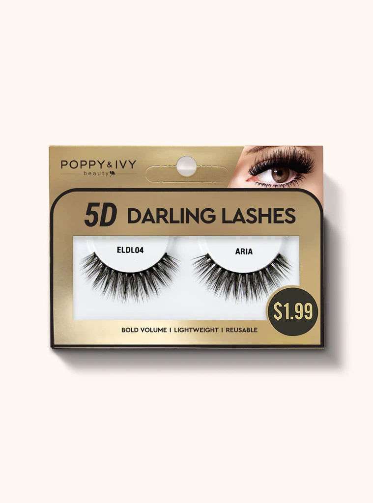 Poppy & Ivy Beauty 5D Darling Lashes