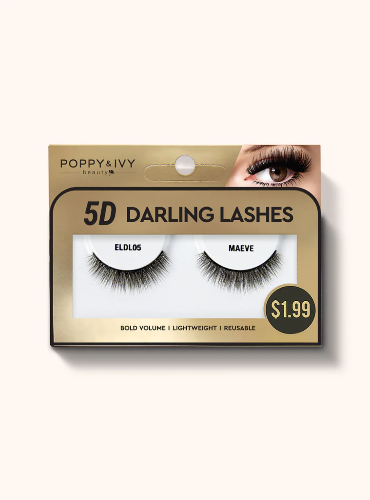 Poppy & Ivy Beauty 5D Darling Lashes