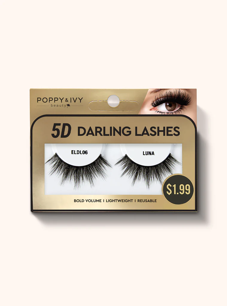 Poppy & Ivy Beauty 5D Darling Lashes