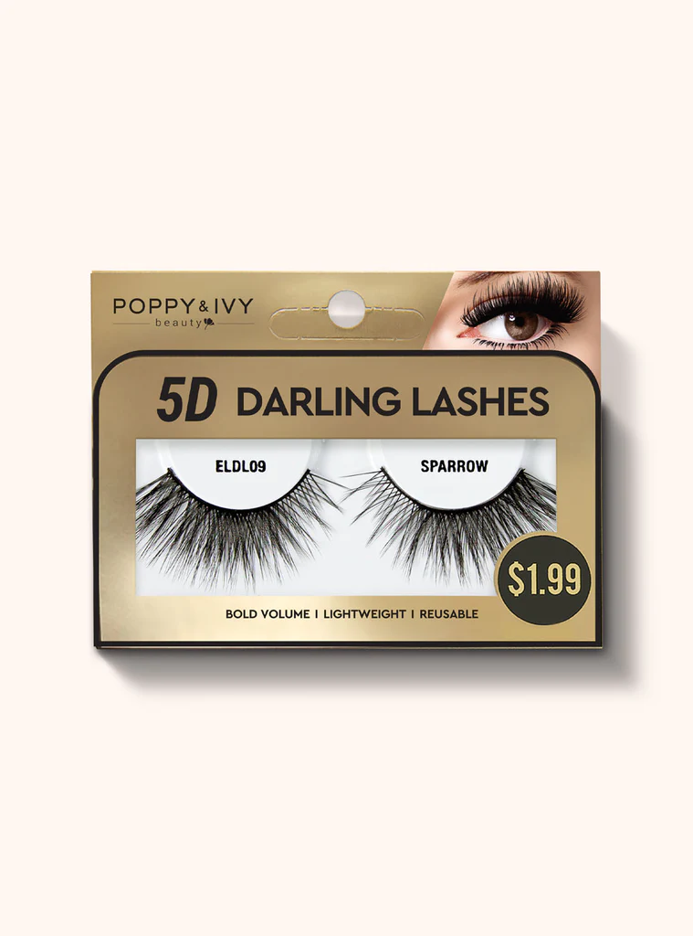 Poppy & Ivy Beauty 5D Darling Lashes