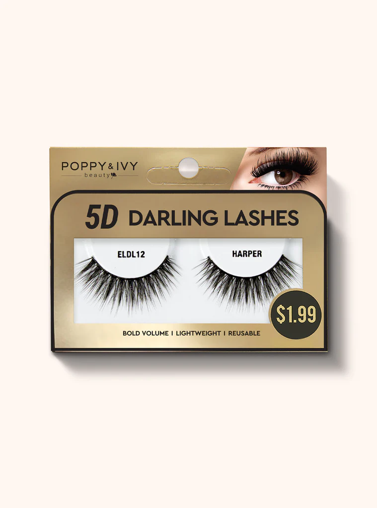 Poppy & Ivy Beauty 5D Darling Lashes