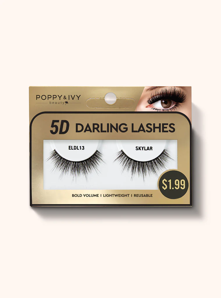 Poppy & Ivy Beauty 5D Darling Lashes