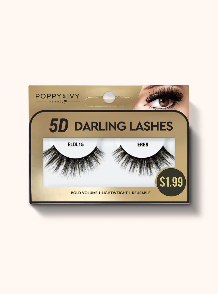 Poppy & Ivy Beauty 5D Darling Lashes